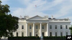 نمایی از ساختمان کاخ سفید در شهر واشنگتن پایتخت ایالات متحده - آرشیو