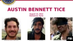 پلیس فدرال آمریکا در ازای دریافت اطلاعاتی از آستین تایس که در سال ۲۰۱۲ در سوریه ناپدید شد، تا یک میلیون دلار جایزه می دهد