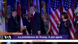 Troisième anniversaire de la présidence Trump