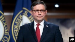 Спікер Палати представників США, республіканець Майк Джонсон. Фото: AP/J. Scott Applewhite