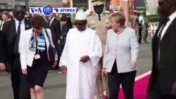 VOA60 AFIRKA: MALI Shugabar Jamus Angela Merkel Ta Isa Mali A Rangadin Nahiyar Afirka Na Kwana Uku.