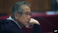 El expresidente de Perú, Alberto Fujimori.