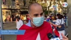 Cubanos en España protesta Sot 2