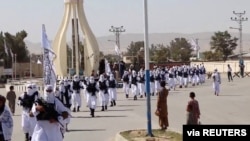Zabul viloyati ko'chalarida yurgan toliblar, 19-avgust, 2021