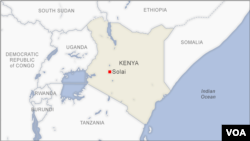 Ramani ya Kenya na Tanzania