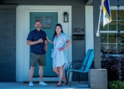 Stephanie Robesky found a new life -- and love, Chris Bouldin -- since moving to Tulsa, Oklahoma in 2019, to participate in the Tulsa Remote program. (Courtesy - Stephanie Robesky)