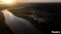 Río Grande separa la frontera entre Estados Unidos y México en Eagle Pass, Texas, EEUU, 3 de febrero de 2024. [Foto: Archivo/Reuters] 