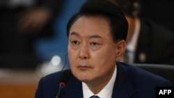 ប្រធានាធិបតីកូរ៉េខាងត្បូងលោក Yoon Suk Yeol ចូលរួមសម័យប្រជុំលើកទី៣ នៃកិច្ចប្រជុំមេដឹកនាំ G20 នៅទីក្រុង Rio de Janeiro ប្រទេសប្រេស៊ីល ថ្ងៃទី១៩ ខែវិច្ឆិកា ឆ្នាំ២០២៤។