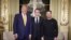 ABD'de seçimi kazanan Donald Trump, Fransa Cumhurbaşkanı Macron ve Ukrayna Cumhurbaşkanı Zelenski Paris'te biraraya geldi.