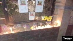 تصویری از مقابل بیمارستان ساسان تهران.