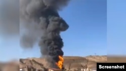 آتش‌سوزی و انفجار در شهرک صنعتی گرمسار