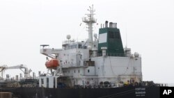 El petrolero iraní Fortune ancló en el muelle de la refinería El Palito cerca de Puerto Cabello, Venezuela, el lunes 25 de mayo de 2020.
