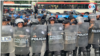 La policía de Nicaragua detuvo a decenas de manifestantes durantes las protestas contra el gobierno de Daniel Ortega en 2018. [Archivo/VOA]