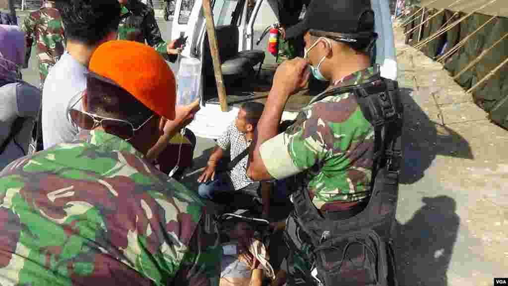 Russian tanks of the Western Military District units return to their permanent deployment sites, in an unknown location in Russia, in this still image taken from a handout video.