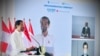 Presiden Joko Widodo dalam peletakan batu pertama pembangunan pabrik baterai listrik di Karawang, Jawa Barat, Rabu, 15 September 2021. (Foto: Biro Setpres)