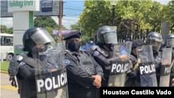 La policía nicaragüense ha ejecutado los arrestos de las últimas semanas en Nicaragua. Foto archivo Houston Castillo.
