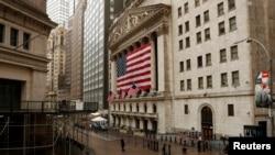 2020年3月19日的華爾街紐約證券交易所。