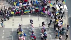 Акції на підтримку України проходять в різних країнах світу. Відео