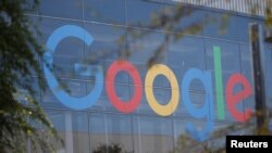 A Google logo is seen at the company's headquarters in Mountain View, California, U.S., November 1, 2018. (REUTERS/ Stephen Lam)
