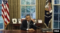 Barack Obama dijo respecto a Irán que todas las opciones están sobre la mesa.