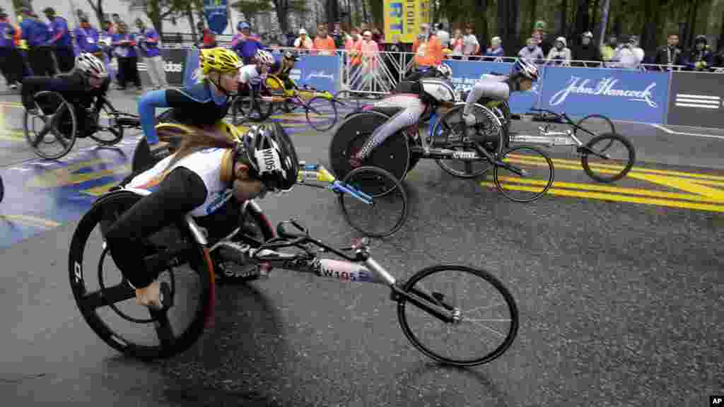 Gudun fanfalaki na garin Boston.