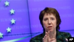 European Union foreign policy chief Catherine Ashton