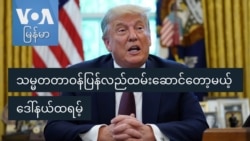 သမ္မတတာဝန်ပြန်လည်ထမ်းဆောင်တော့မယ့် ဒေါ်နယ်ထရမ့်