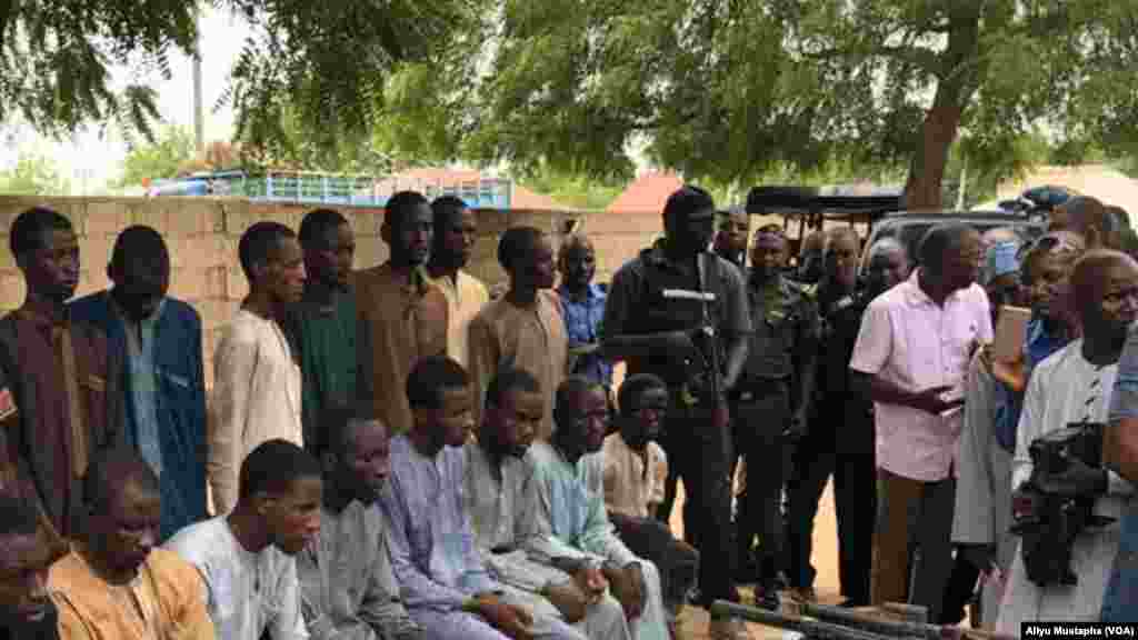 Mayaka da kwamandojin kungiyar Boko Haram da rundunar 'yan sandan Najeriya ta kama