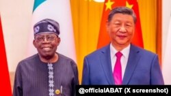 Shugaban Najeriya Bola Tinubu da takwararsa na China Xi Jinping