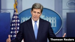 美國氣候特使約翰·克里(John F. Kerry)。