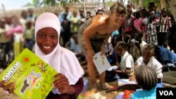 Educação, prioridade para as meninas.