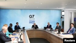 Predstavnici država G7 na samitu u Britaniji.