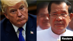 President Donald Trump, in a letter, urged Prime Minister Hun Sen to ensure Cambodia return to path of democratic governance.