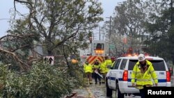 طوافان در شهر «سانتا باربارا»