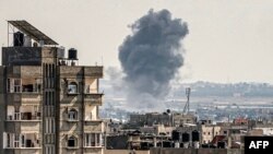 2023 թվականի հոկտեմբերի 19-ին Գազայի հատվածի հարավում գտնվող Ռաֆահում իսրայելական ռմբակոծությունների ժամանակ