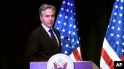 美國國務卿布林肯。