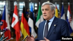 آنتونیو تاجانی، وزیر امور خارجه ایتالیا - آرشیو