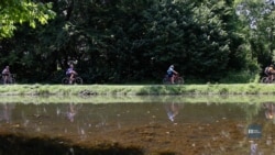 З варениками у наплічнику: Як українські скаути на велосипедах їздили до американської столиці. Відео