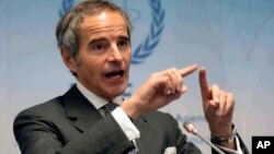 رافائل گروسی، مدیر کل آژانس بین‌المللی انرژی اتمی.