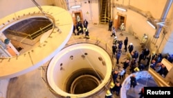 位於伊朗Arak的重水核反應堆。