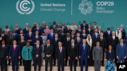 Učesnici klimatskog samita COP 29 u glavnom gradu Azerbejdžana Bakuu (AP/Peter Dejong)