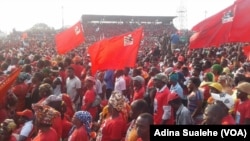 Comício da Frelimo, Nampula (Foto fé Arquivo)