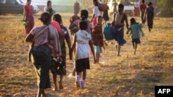 ရခိုင်စစ်ဘေးရှောင် ဒုက္ခသည်များ။