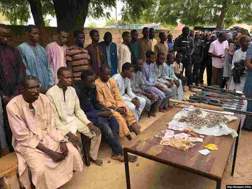 Mayaka da kwamandojin kungiyar Boko Haram da rundunar 'yan sandan Najeriya ta kama