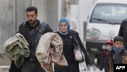 სირიის რეჟიმი მშვიდობიან მოსახლეობაზე აგრძელებს თავდასხმას