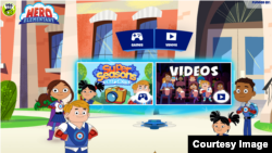 Characters from the PBS Kids series "Hero Elementary"