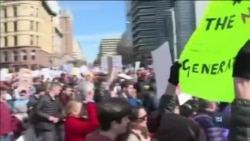 Час-Тайм. Школярі зібрали 800,000 "Маршувальників за Наші Життя"