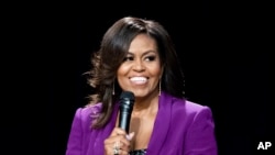 Michelle Obama à Atlanta aux Etats-Unis le 11 mai 2019.