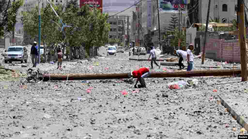 Sana'a, Yemen, Afrilu 21, 2015.