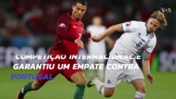 Euro 2016: Portugal empatou com Islândia em jogo de estreia